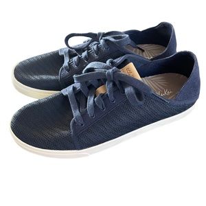 Olukai Pehuea Li Blue Mesh Sneakers 20379-DEDE - Womens Size 8